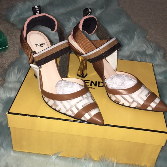 Fendi logo sandal Pre-owned - Picture 2 of 6